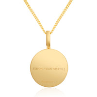 LOGO PENDANT - GOLD