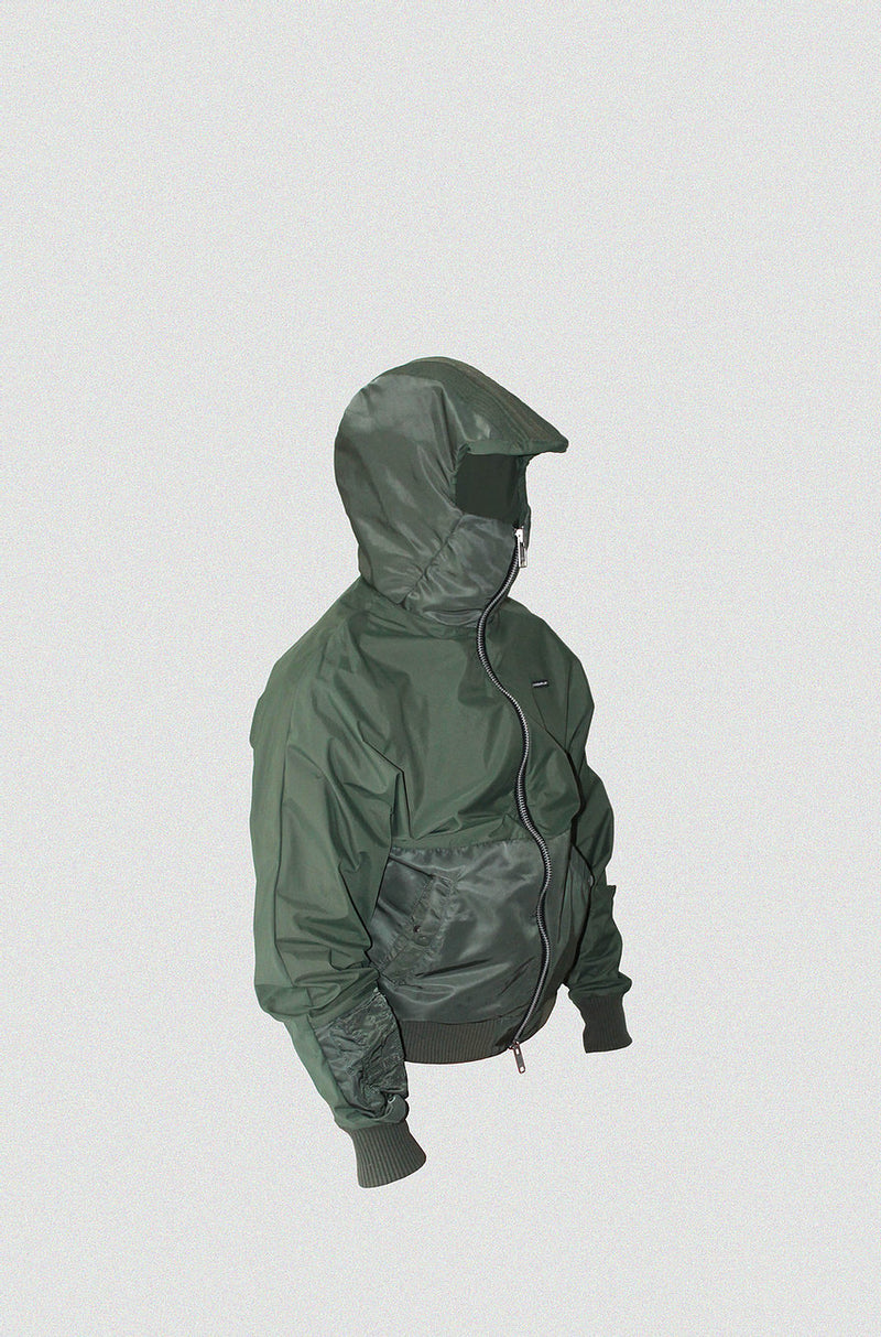 MILITARY FLIGHT MASKED WINDBREAKER