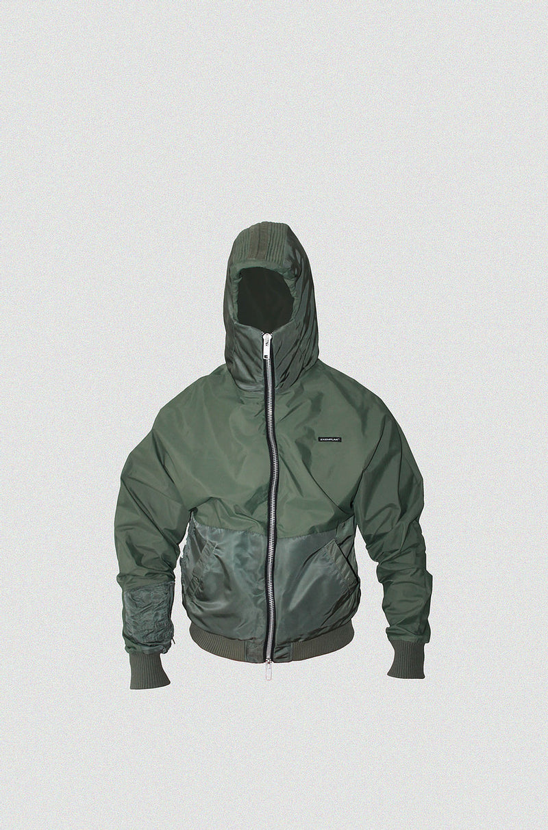 MILITARY FLIGHT MASKED WINDBREAKER