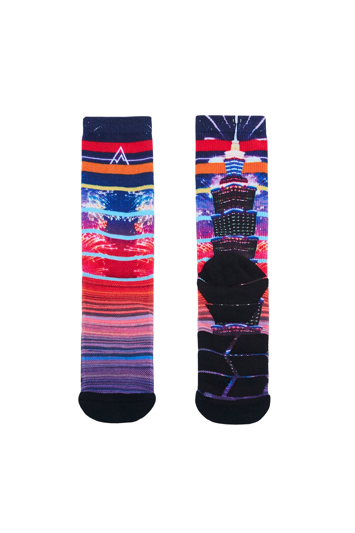 City Printed Sports Socks