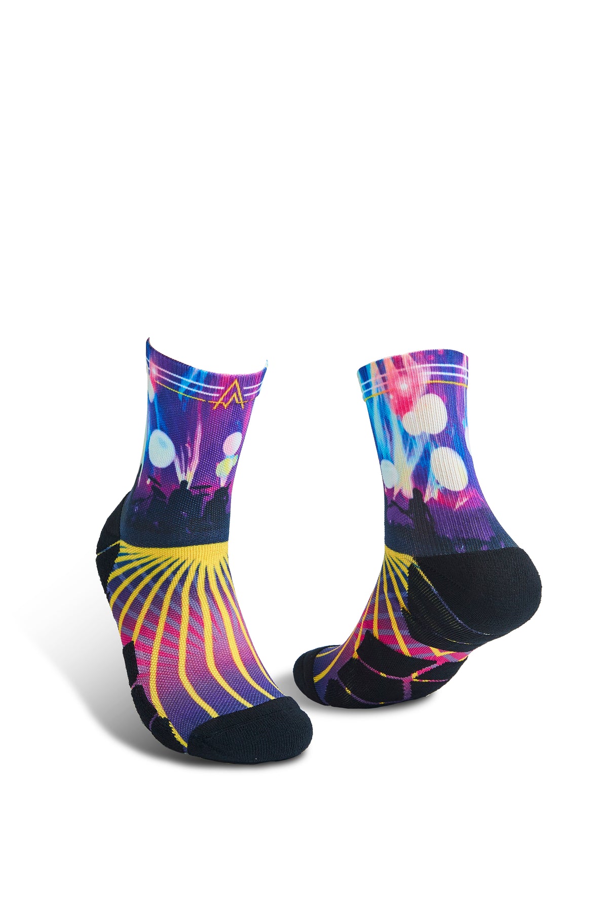 Band Printed Sports Socks