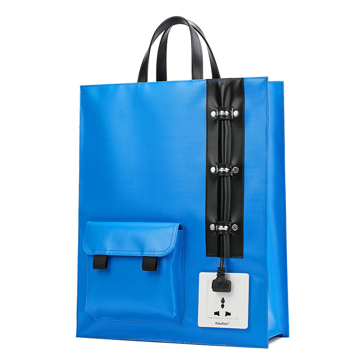 SOCKET TOTE - BLUE