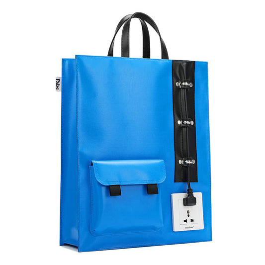 SOCKET TOTE - BLUE