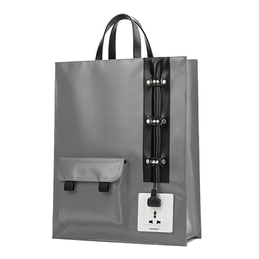 SOCKET TOTE - GREY