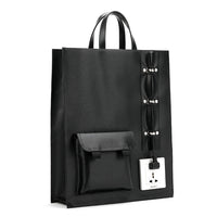 SOCKET TOTE - BLACK