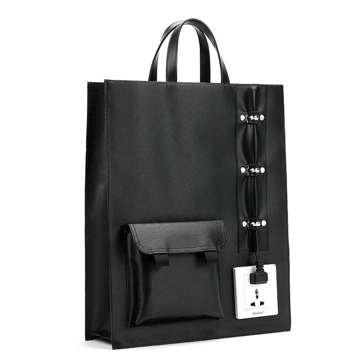 SOCKET TOTE - BLACK