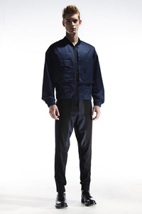 OUTTERS - BOMBER JAKET IN SHIRTING
