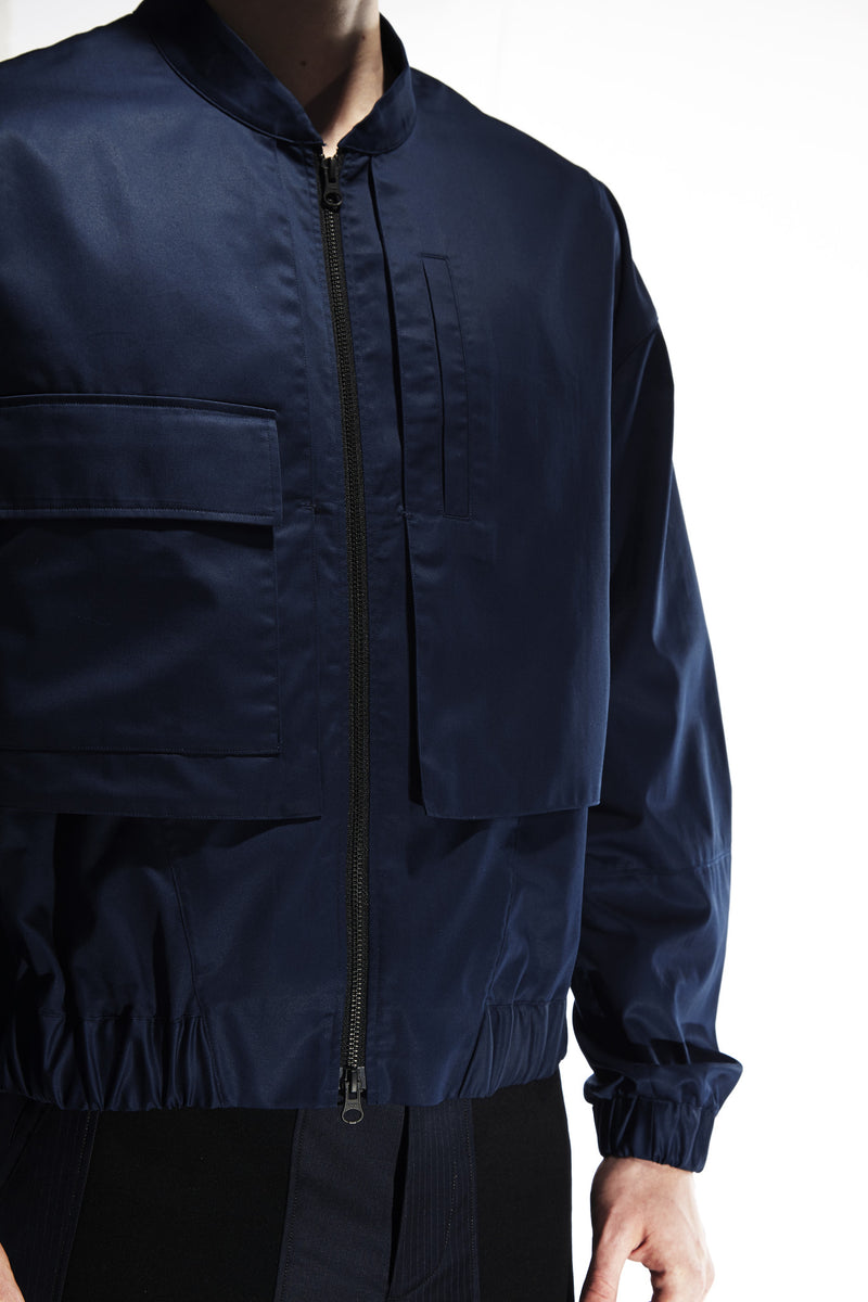 OUTTERS - BOMBER JAKET IN SHIRTING