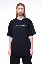 SHORT SLEEVE TEE IN BLACK