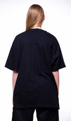 SHORT SLEEVE TEE IN BLACK