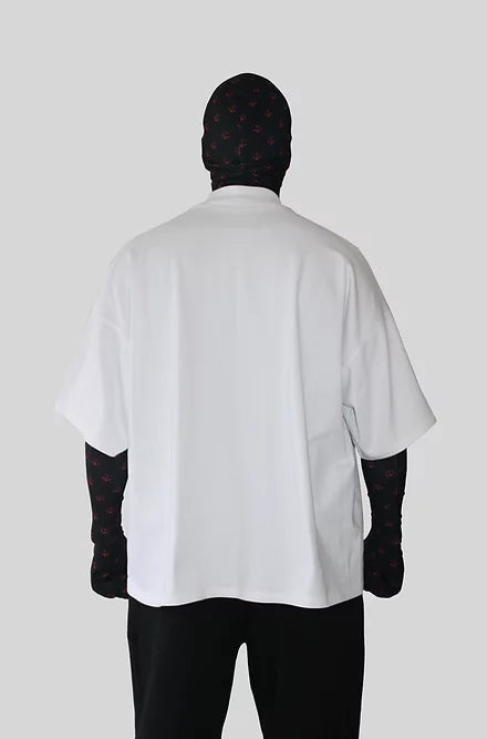 SCALE T-SHIRT WHT