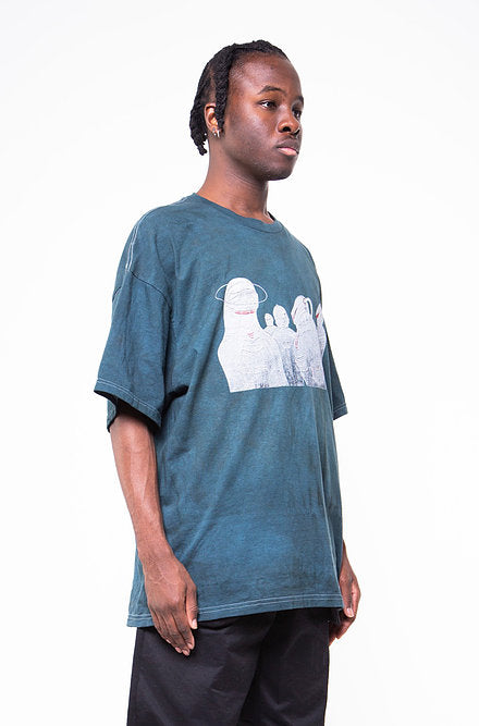 SHORT SLEEVE TEE IN TEAL