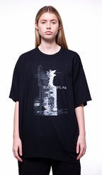 SHORT SLEEVE TEE IN BLACK