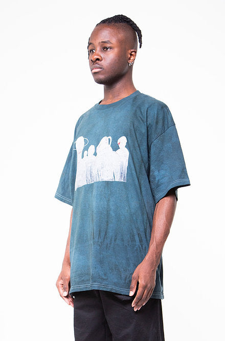 SHORT SLEEVE TEE IN TEAL