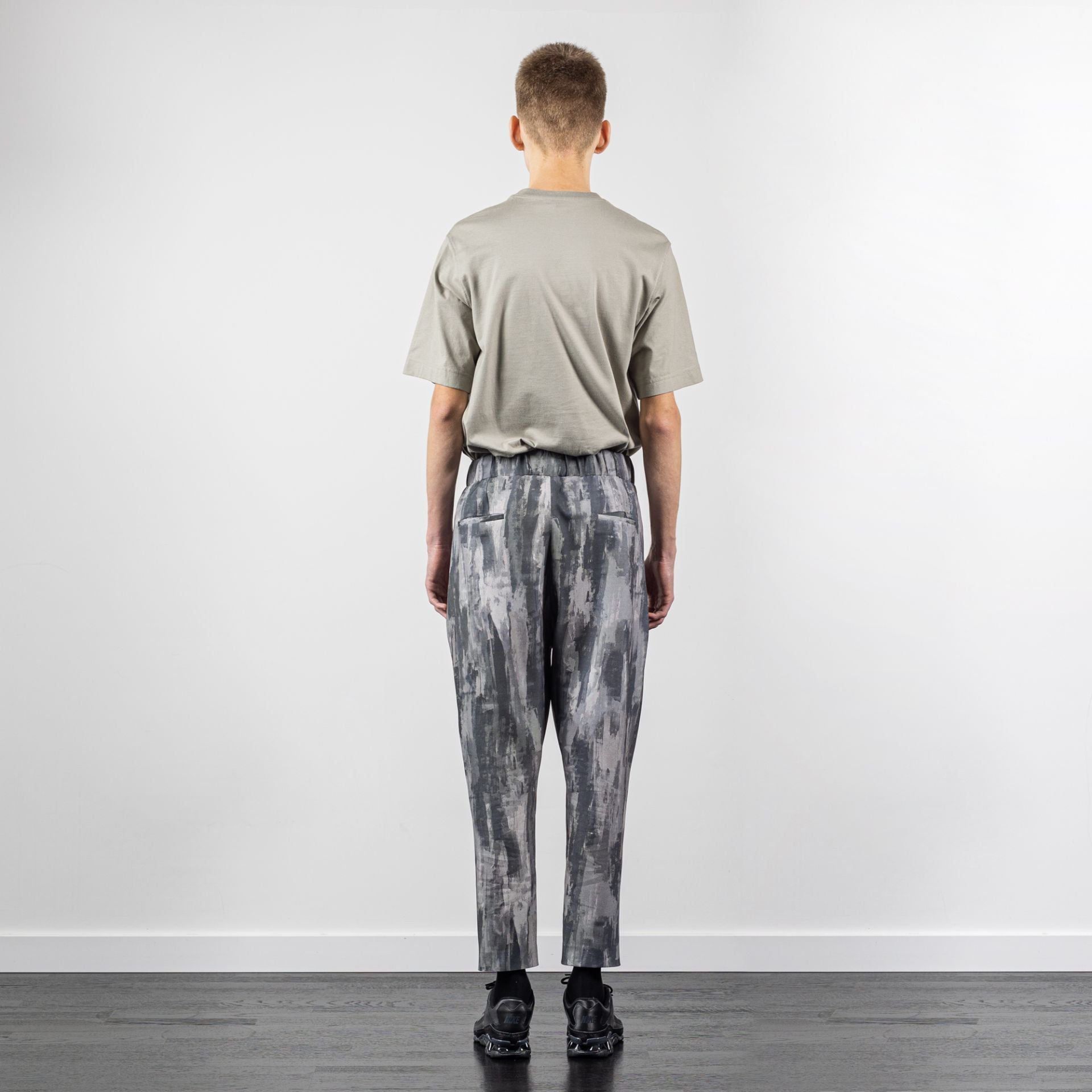 MONOCHROME X FRAGILE TIE DYE TROUSERS
