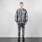 MONOCHROME X FRAGILE TIE DYE BOMBER JACKET