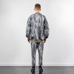 MONOCHROME X FRAGILE TIE DYE BOMBER JACKET