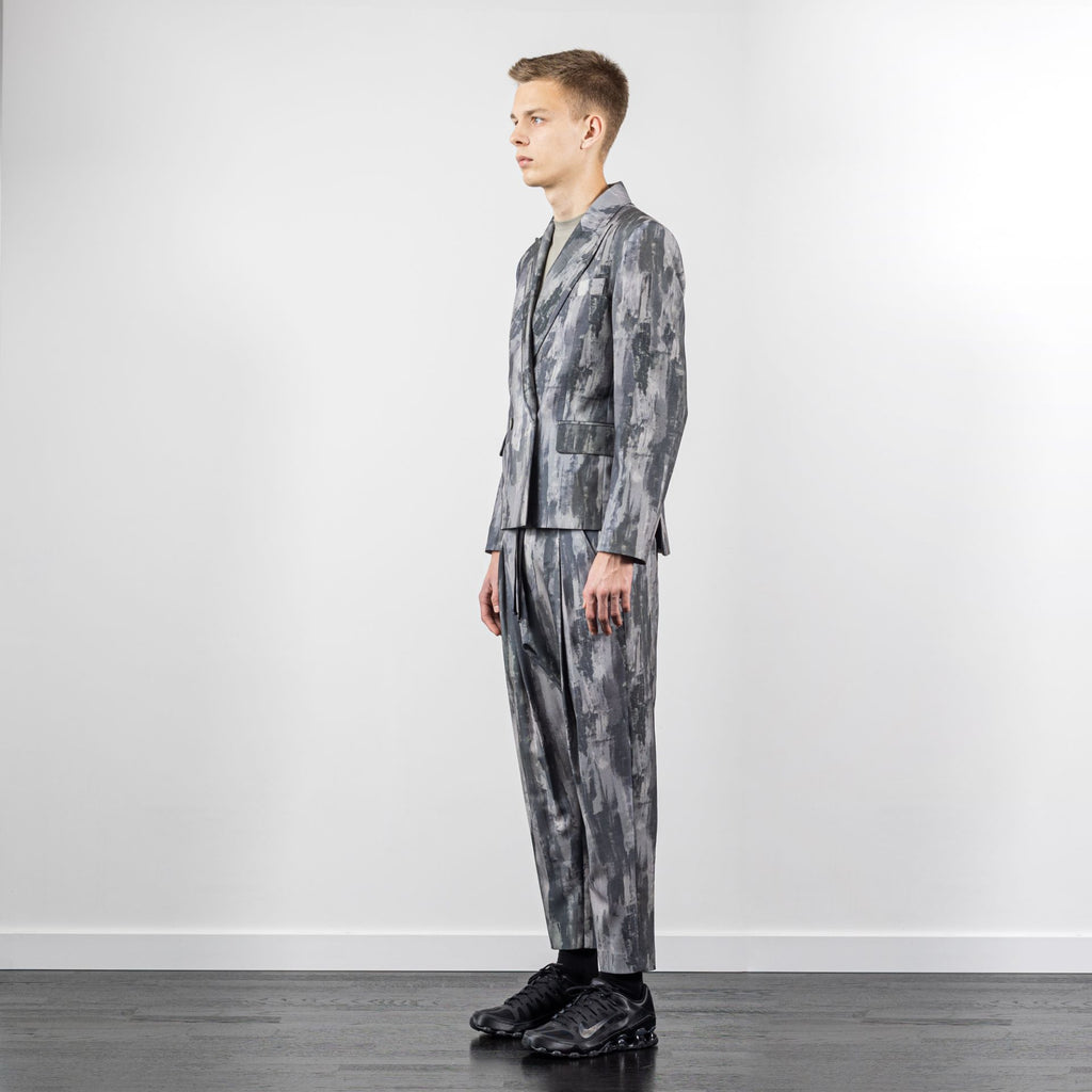 MONOCHROME X FRAGILE TIE DYE BLAZER