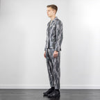 MONOCHROME X FRAGILE TIE DYE BLAZER