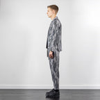 MONOCHROME X FRAGILE TIE DYE BLAZER