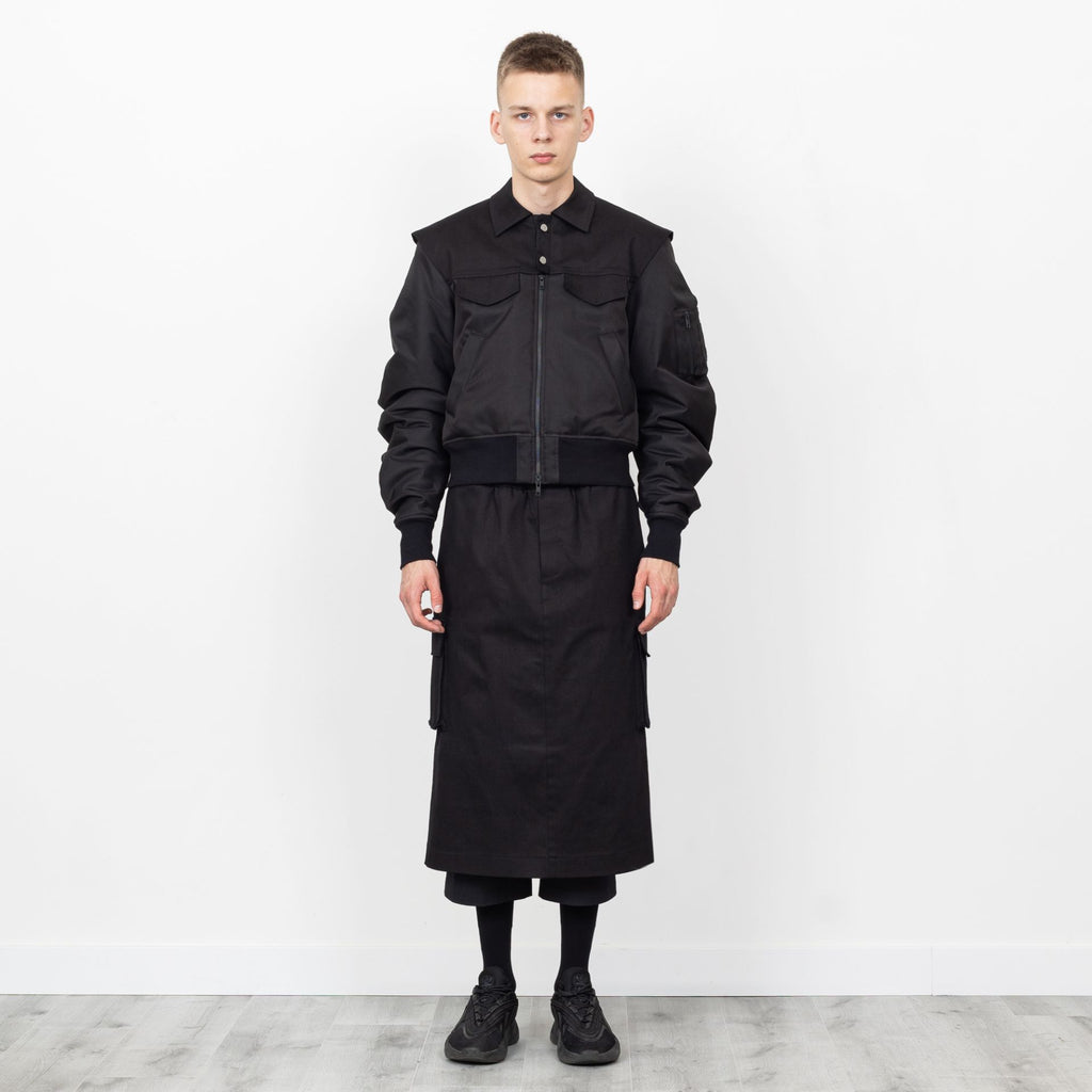 DECONSTRUCTED JACKET BLACK