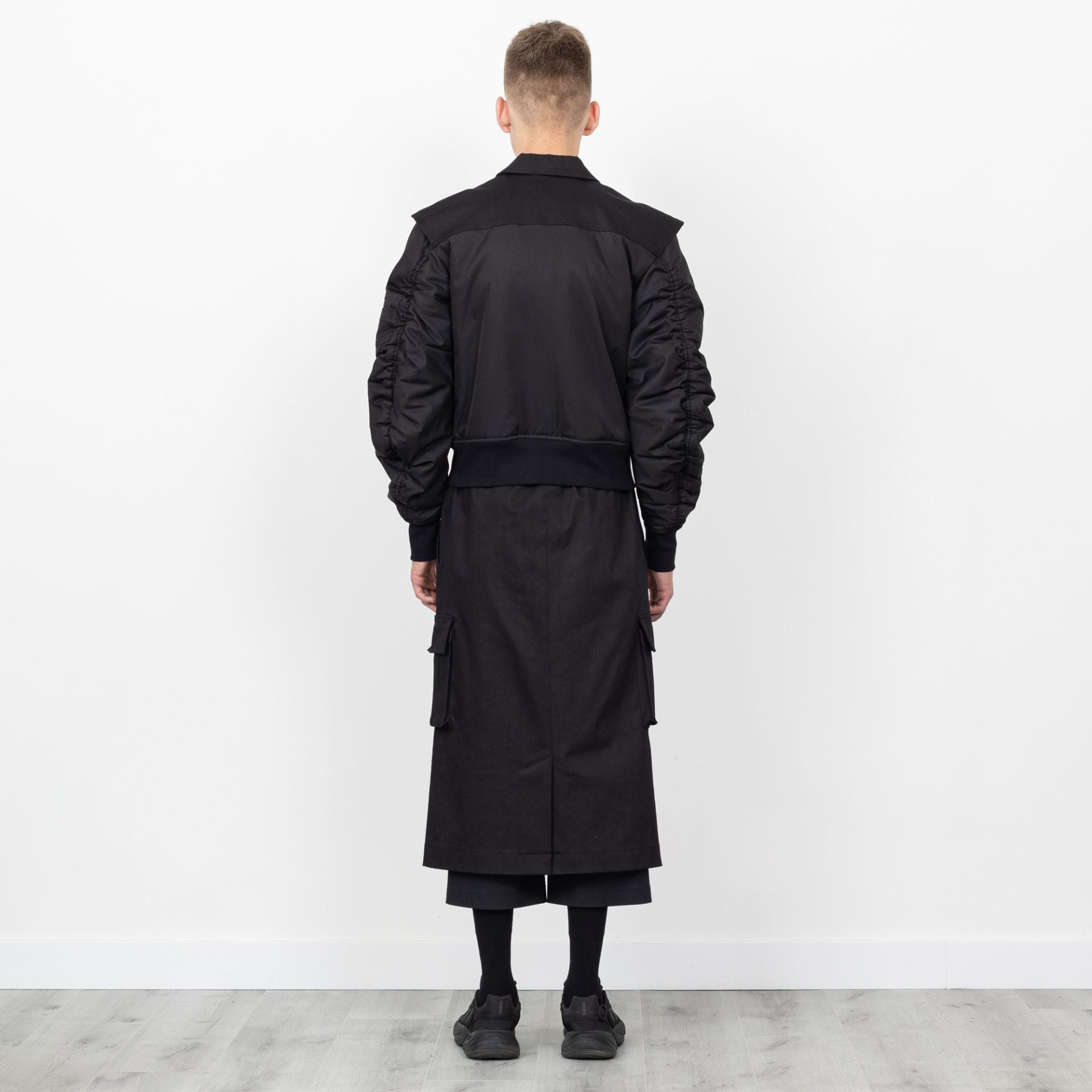 DECONSTRUCTED JACKET BLACK