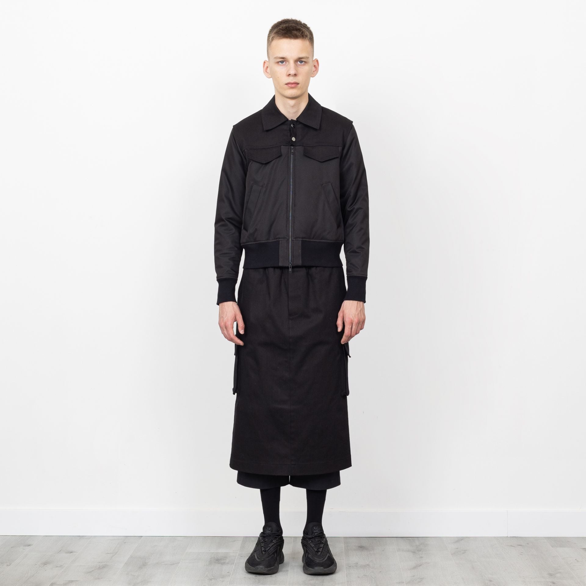 DECONSTRUCTED CLASSIC JACKET BLACK