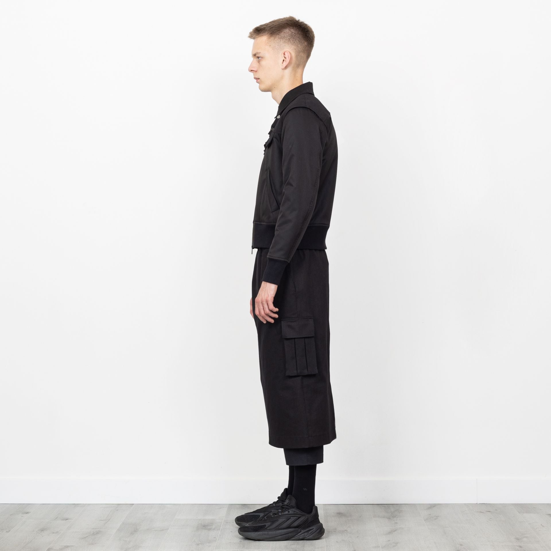 DECONSTRUCTED CLASSIC JACKET BLACK