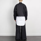 GEOMETRIC RAVER BOMBER JACKET BLACK