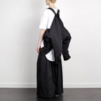 GEOMETRIC RAVER BOMBER JACKET BLACK