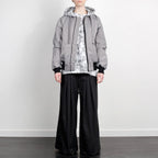 TIE DYE BOMBER JACKET GREY