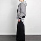 TIE DYE BOMBER JACKET GREY