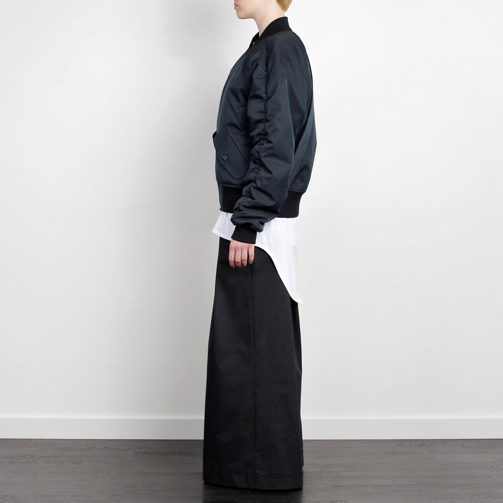 RAVER BOMBER ANTHRACITE GREEN