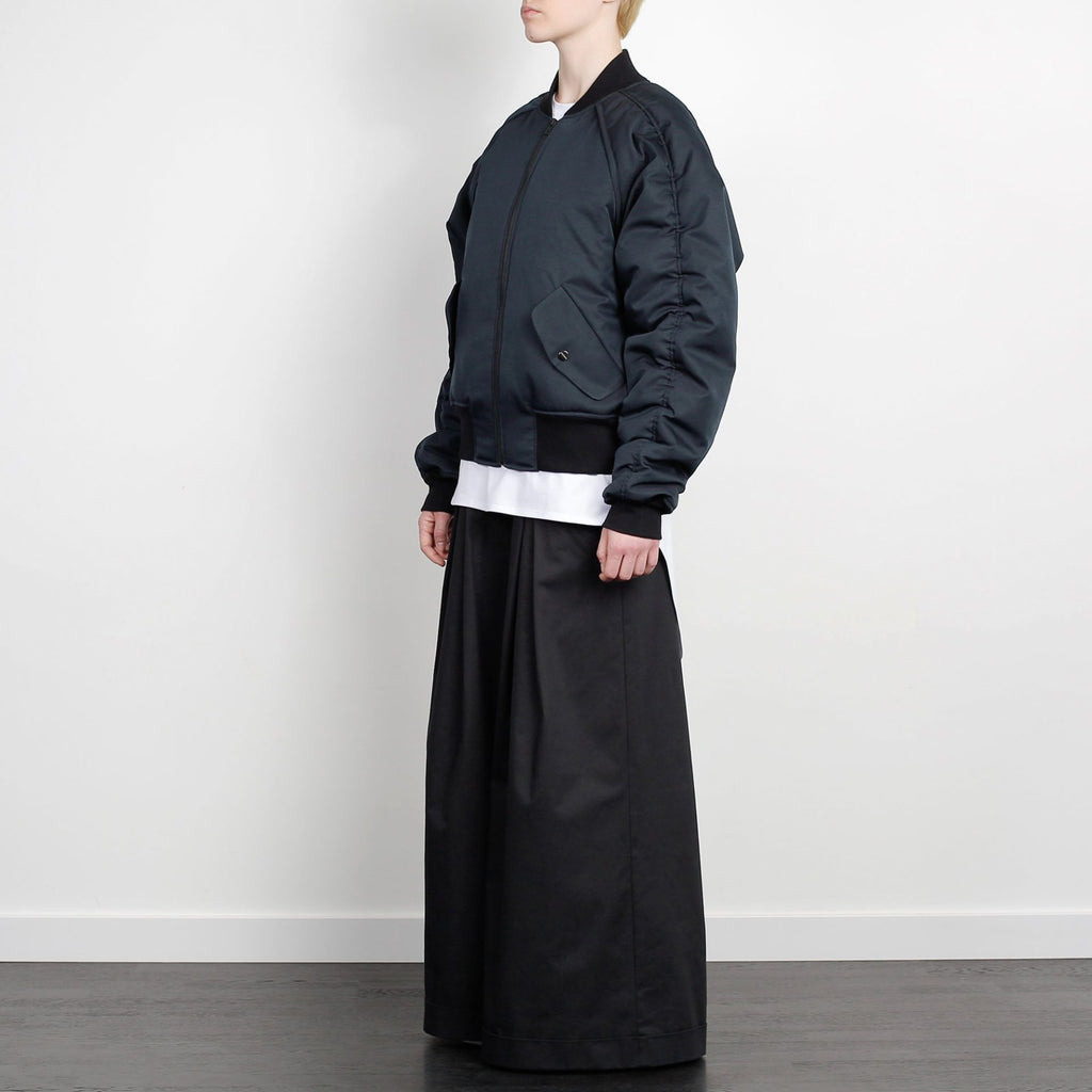 RAVER BOMBER ANTHRACITE GREEN