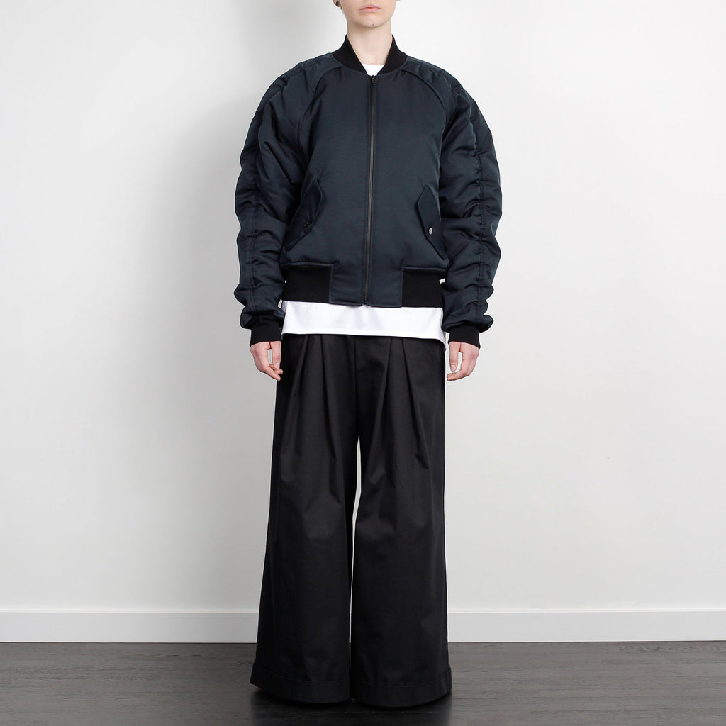 RAVER BOMBER ANTHRACITE GREEN