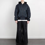 BOMBER JACKET ANTHRACITE GREEN