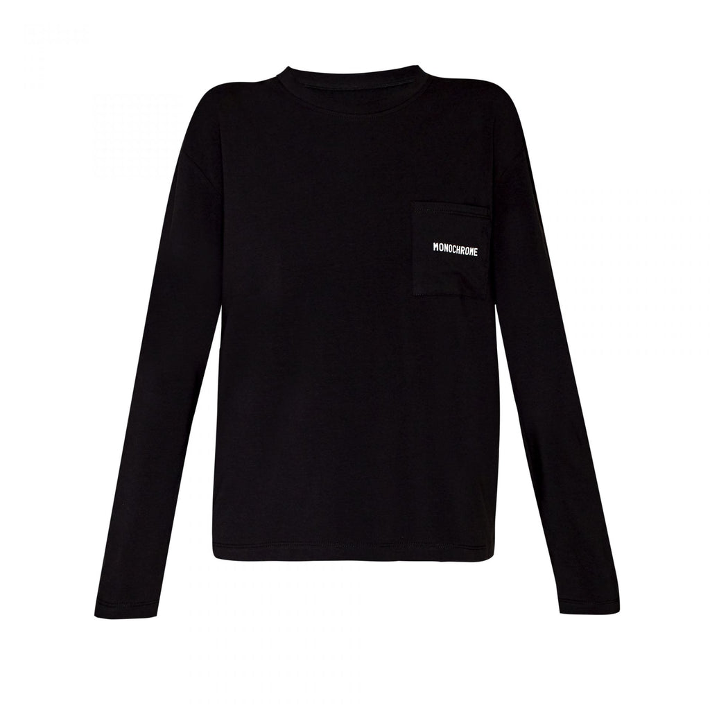 LONG SLEEVE TEE BLACK