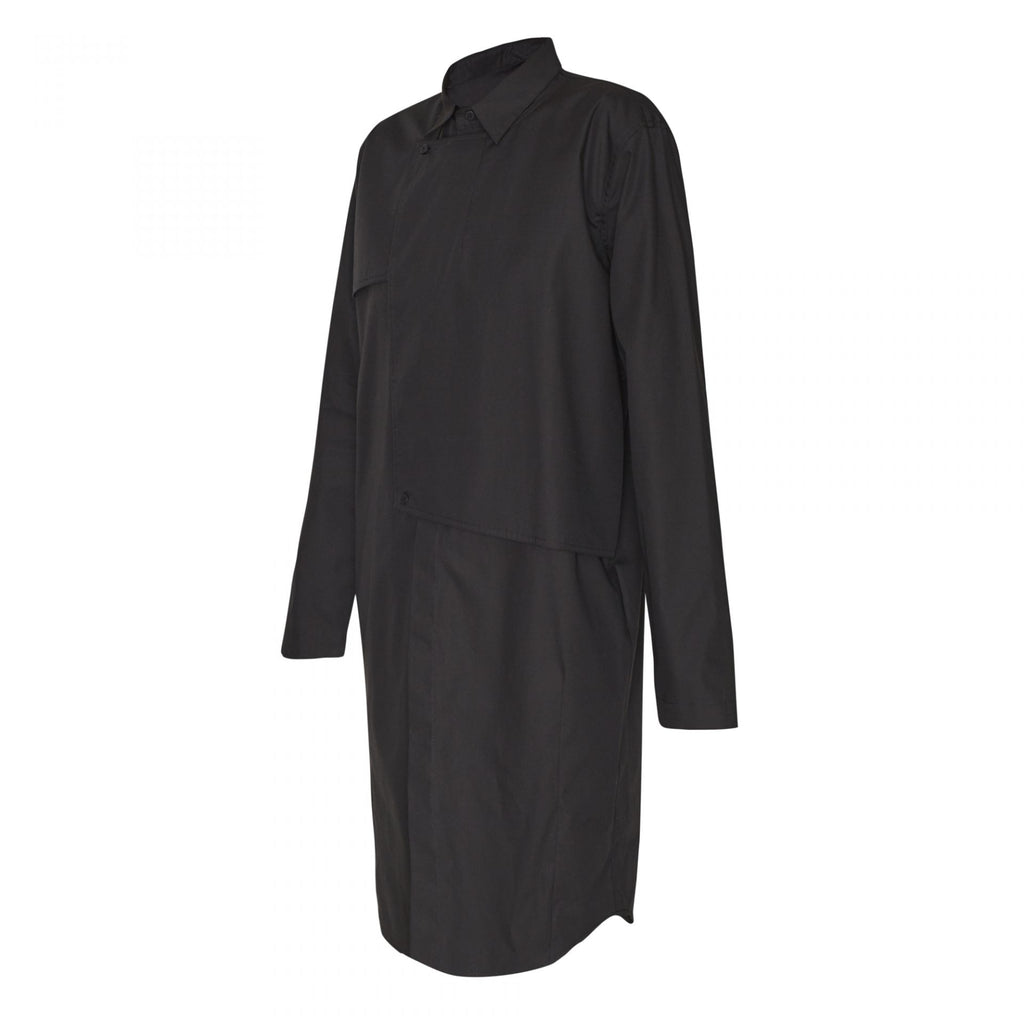 TRENCH SHIRT BLACK