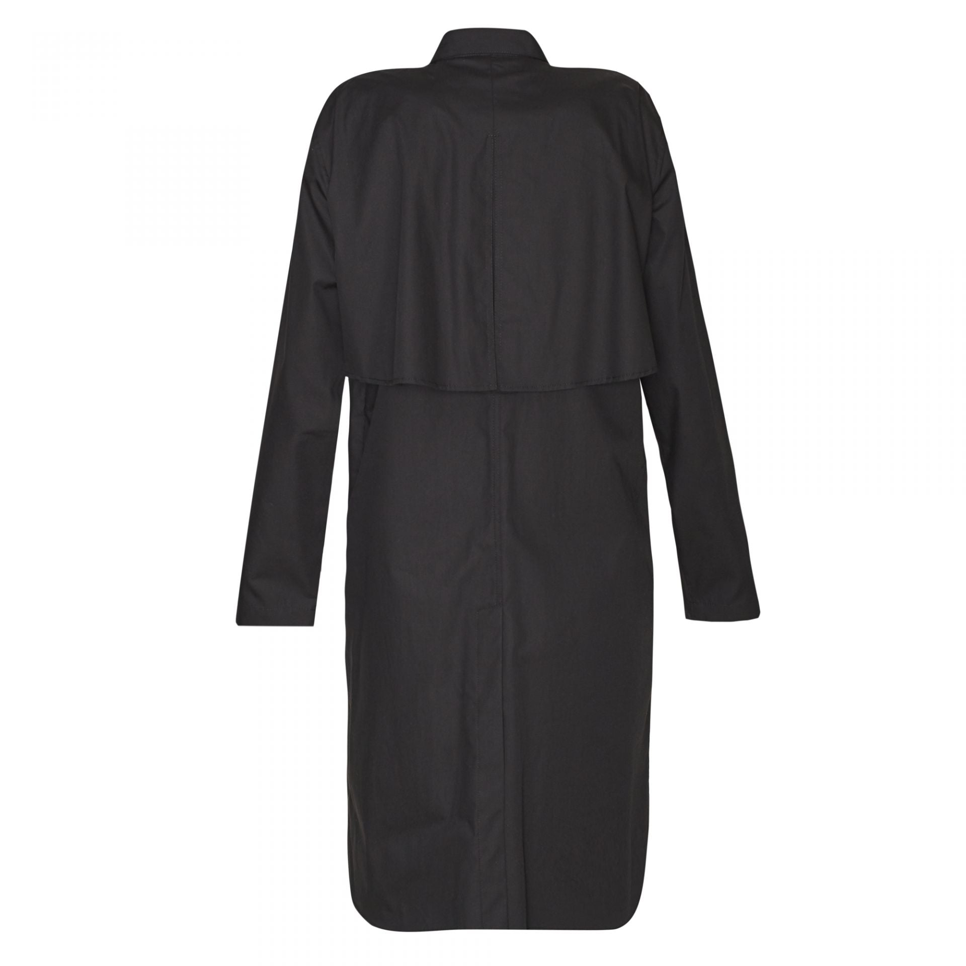 TRENCH SHIRT BLACK