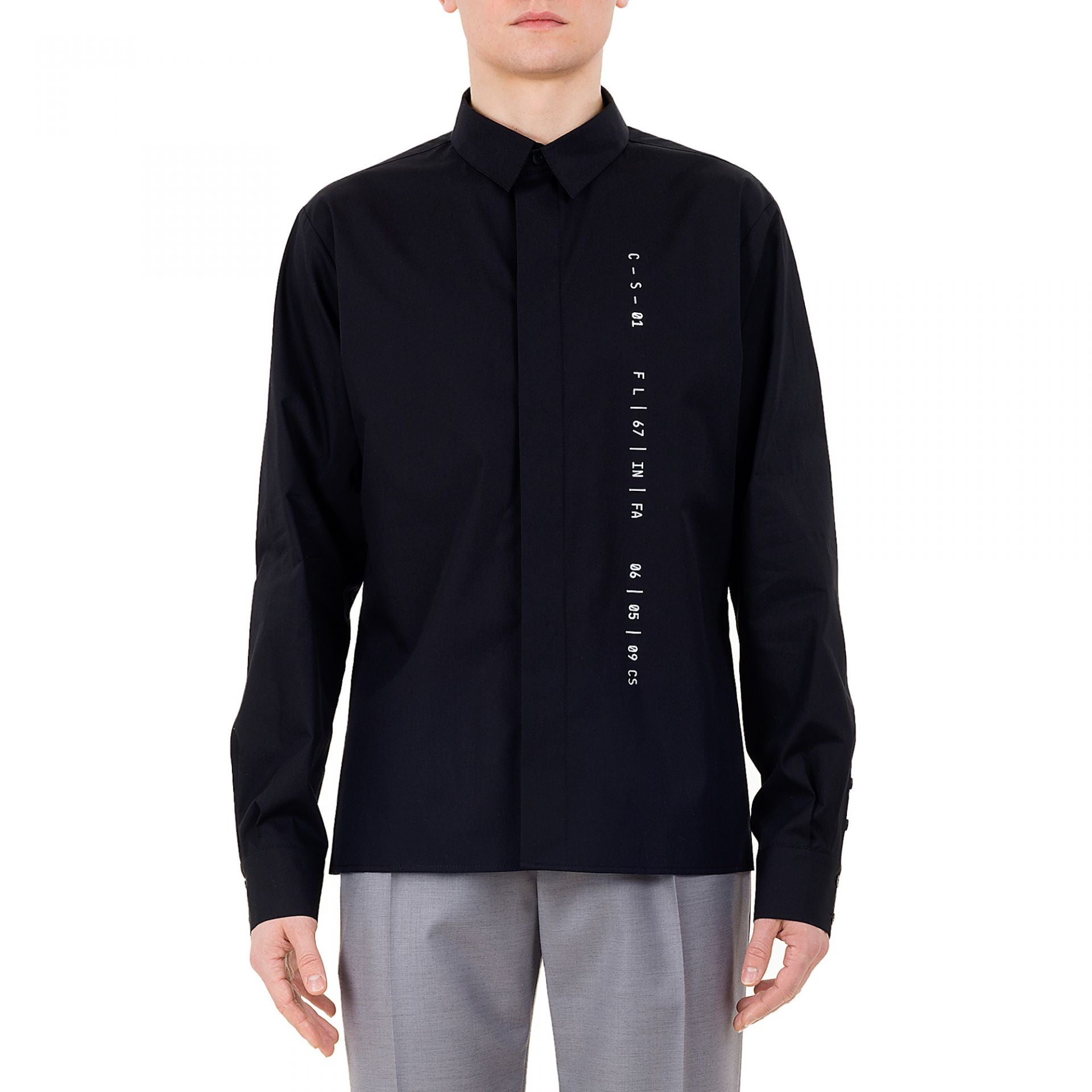 CLASSIC CODED SHIRT BLACK