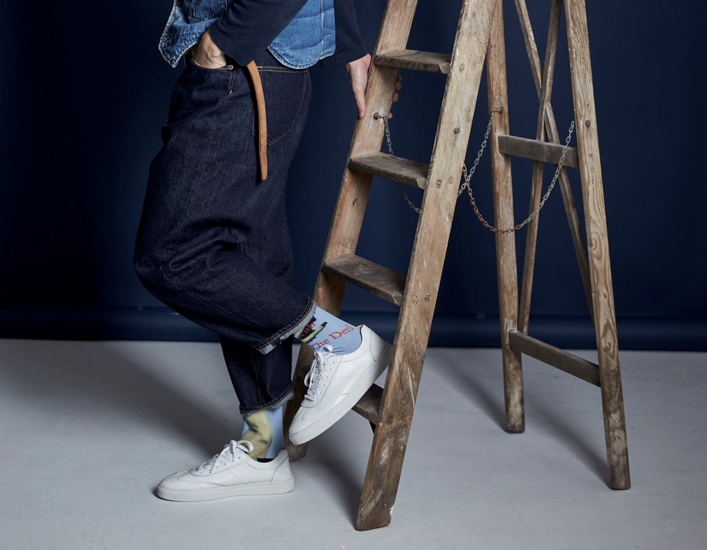 Please Printed Sports Socks