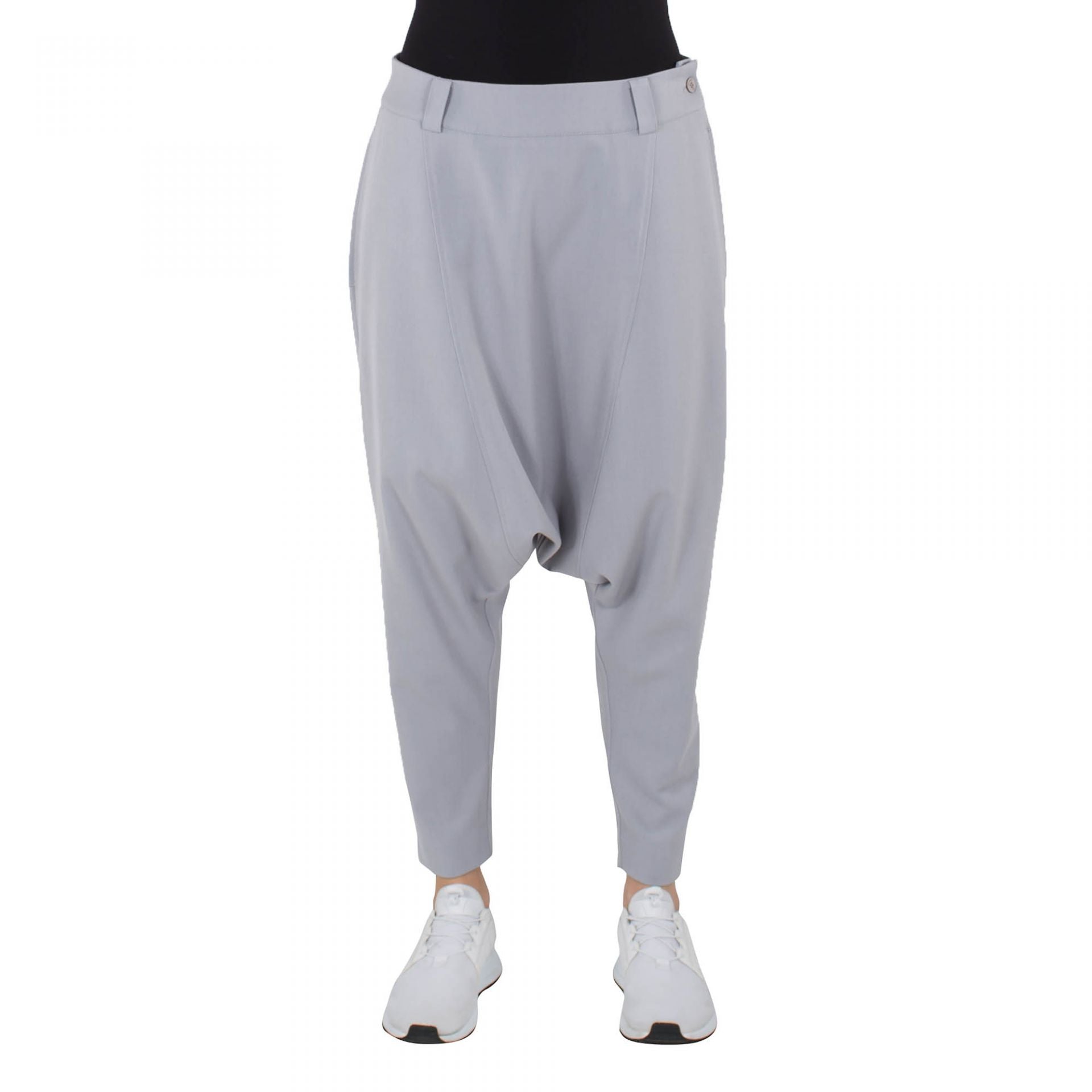 LOW TROUSERS GREY