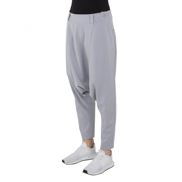 LOW TROUSERS GREY