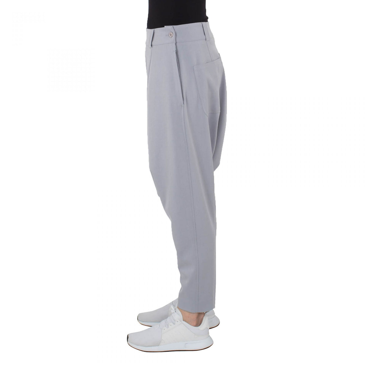 LOW TROUSERS GREY
