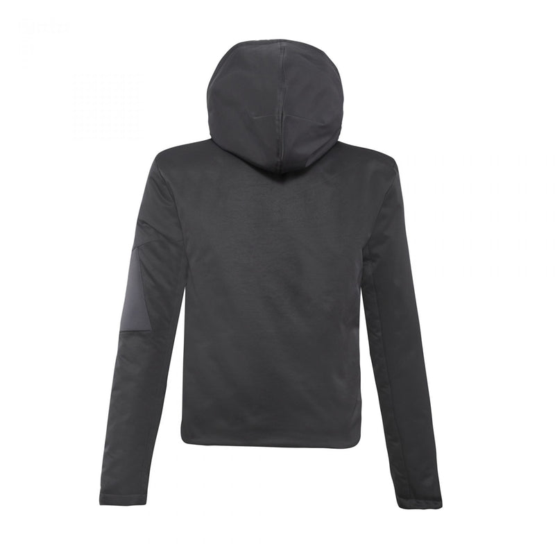 GREY HOODED JACKET