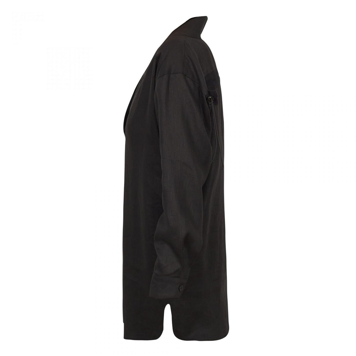 SHIRT KIMONO BLACK