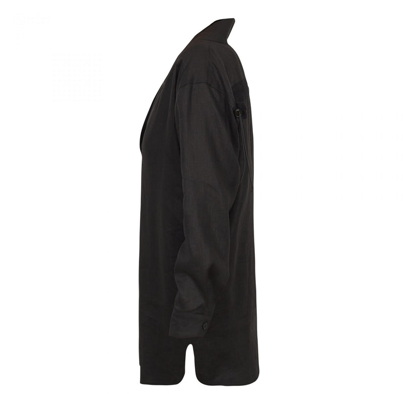 SHIRT KIMONO BLACK