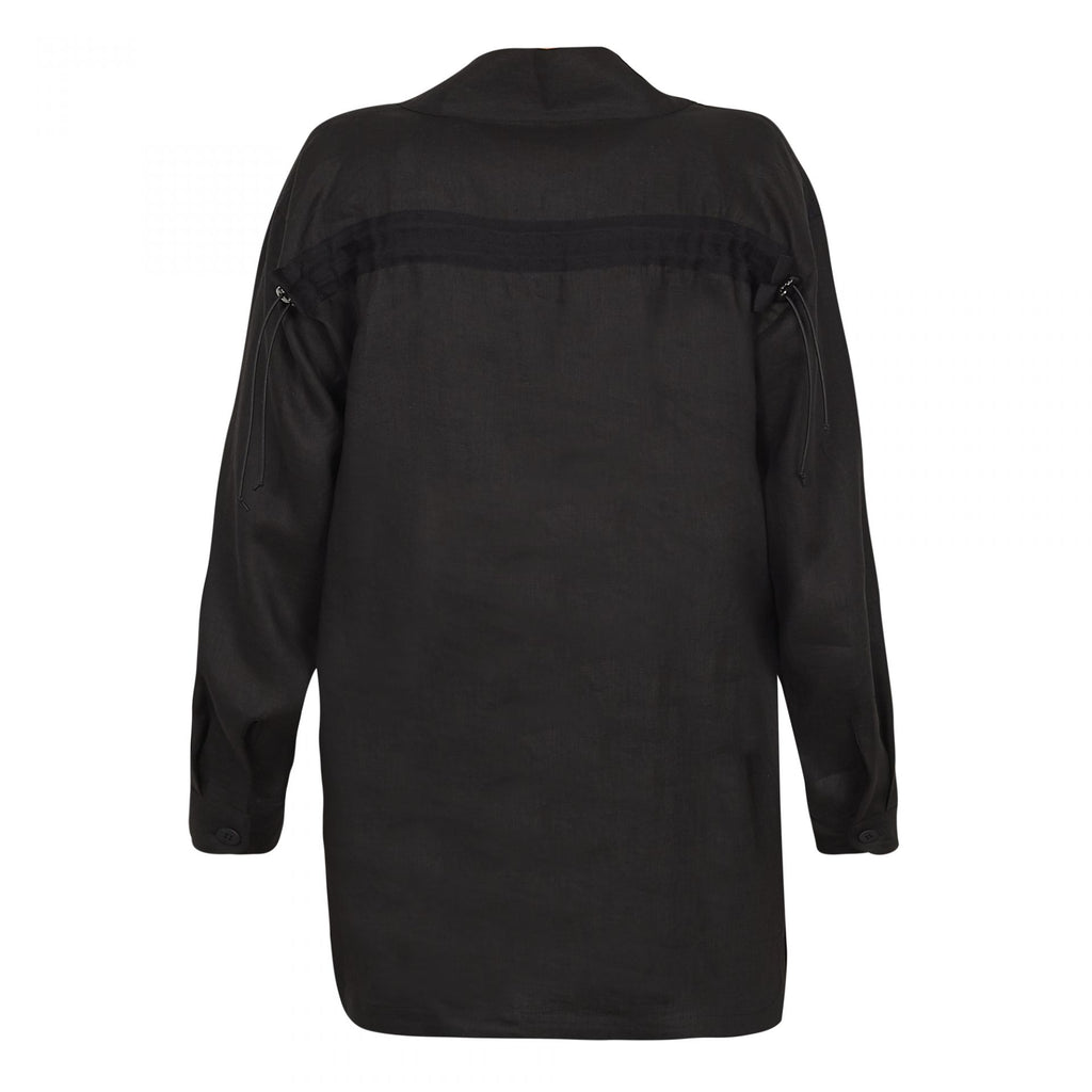 SHIRT KIMONO BLACK