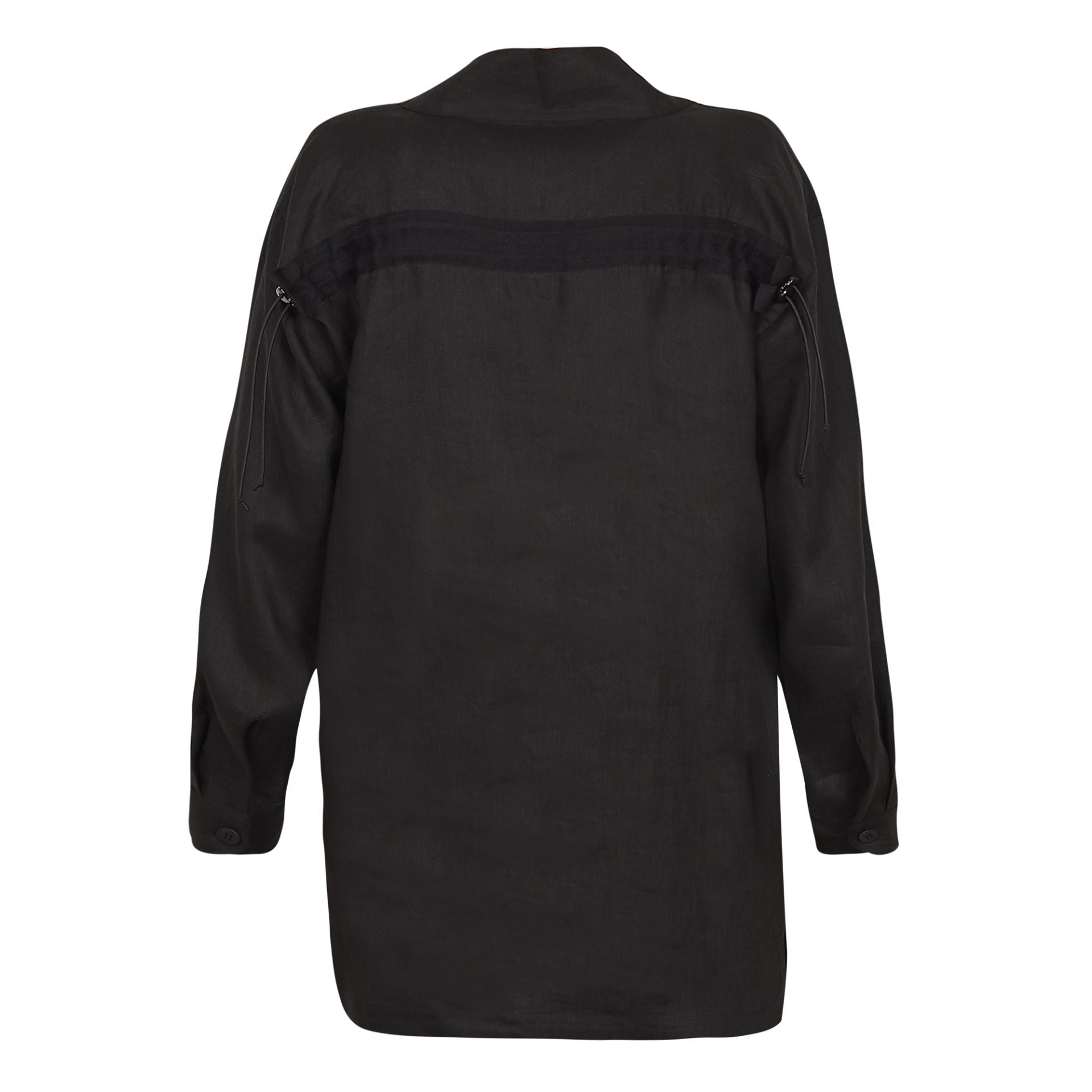 SHIRT KIMONO BLACK