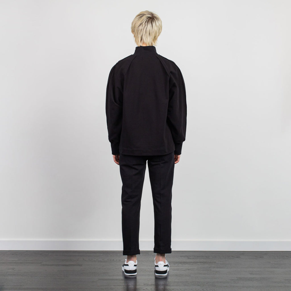 RAGLAN SLEEVE TURTLENECK BLACK